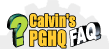 Calvin's F A Q logo